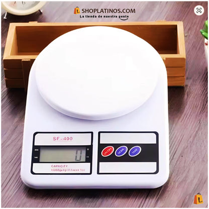 Báscula de Cocina Electrónica de Alta Precisión 1g – Digital, Compacta y Fácil de Usar