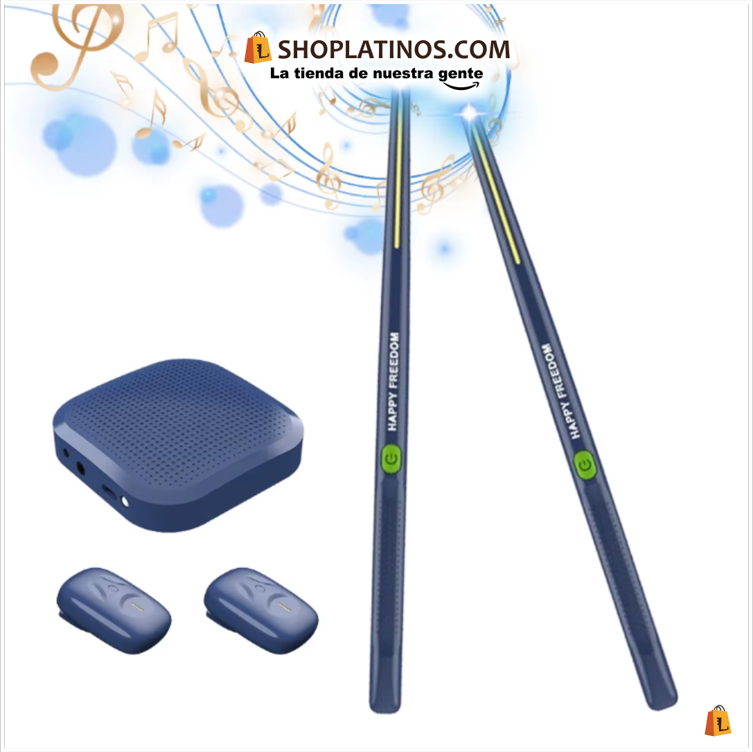 HAPPY FREEDOM - BAQUETAS ELECTRÓNICAS CON PEDALES