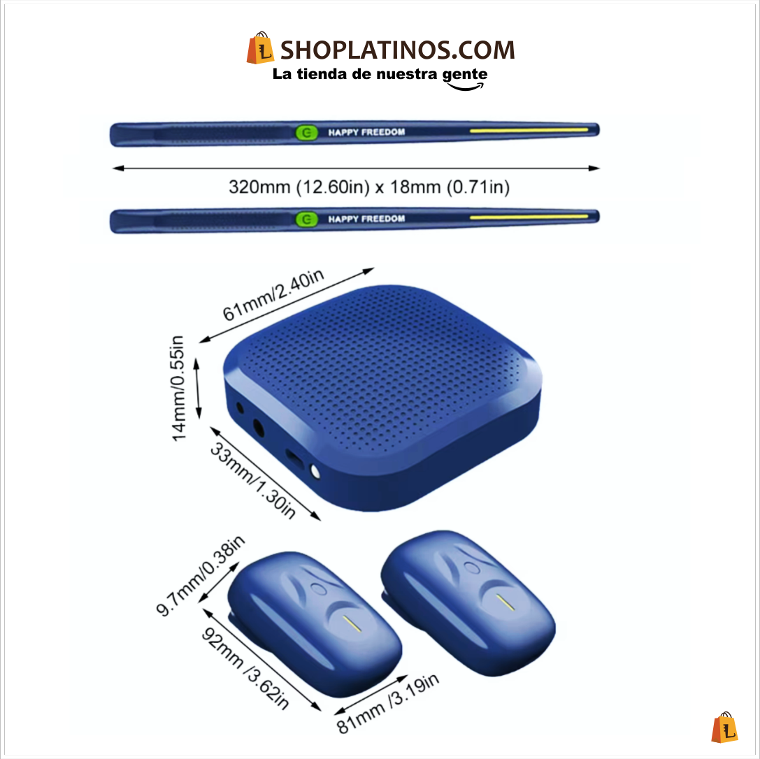 HAPPY FREEDOM - BAQUETAS ELECTRÓNICAS CON PEDALES